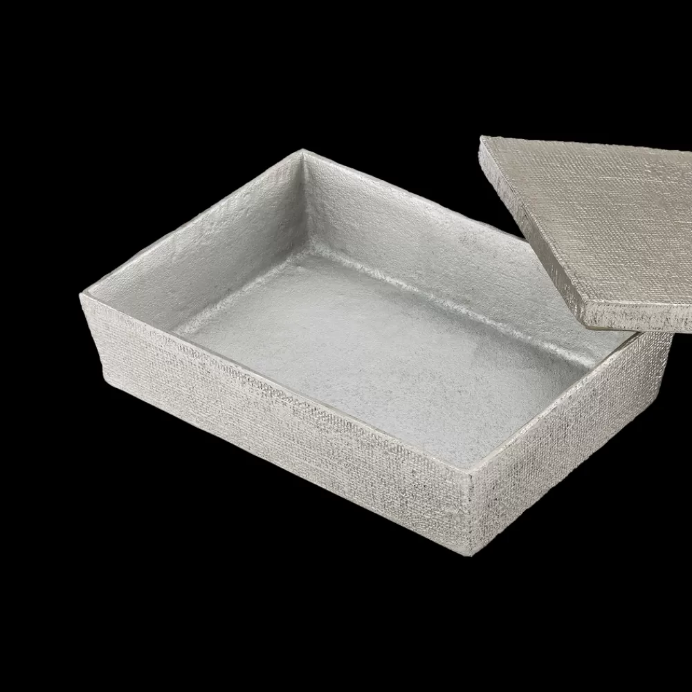 Best Hemp Box Large Antique Nickel Trays/Boxes