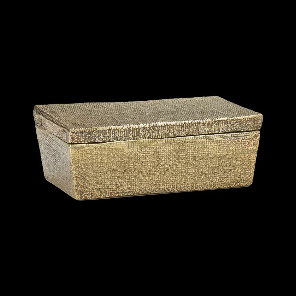 Cheap Hemp Box Small Antique Brass Trays/Boxes