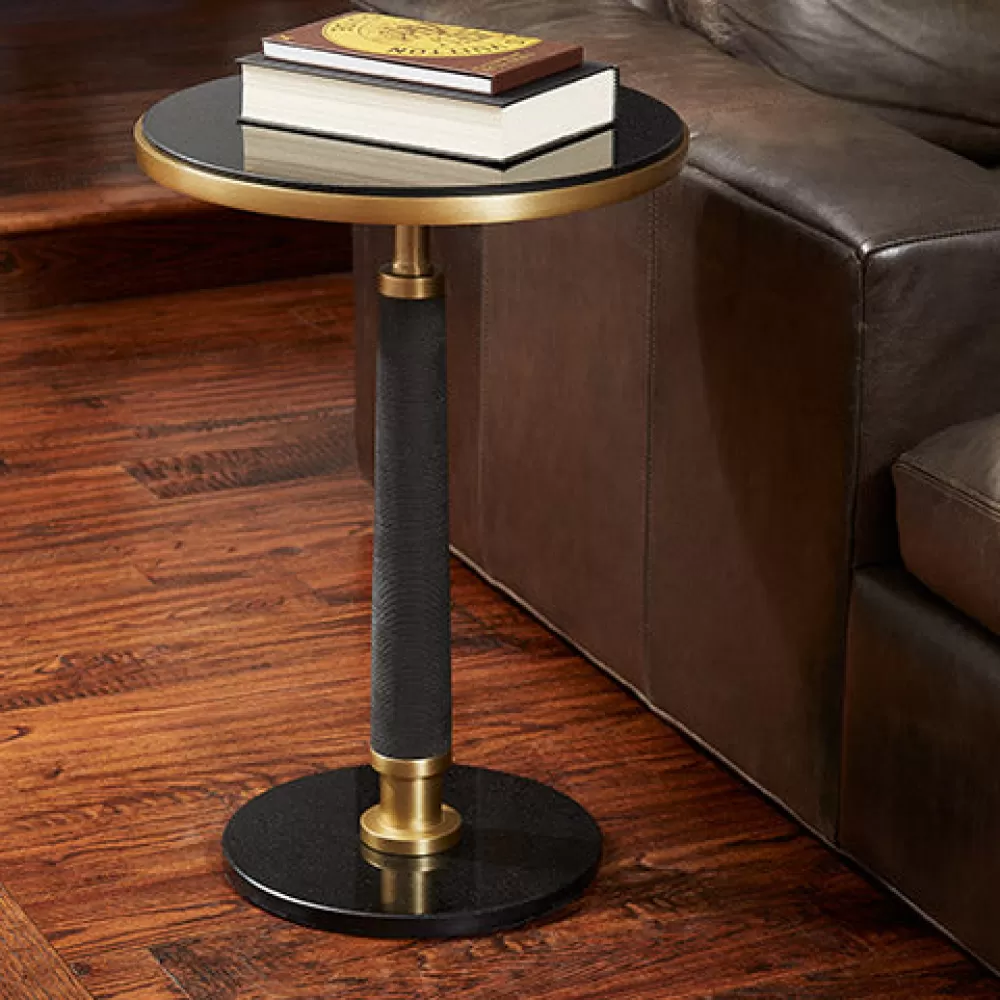 Hot Hudson Accent Table Brass Tables