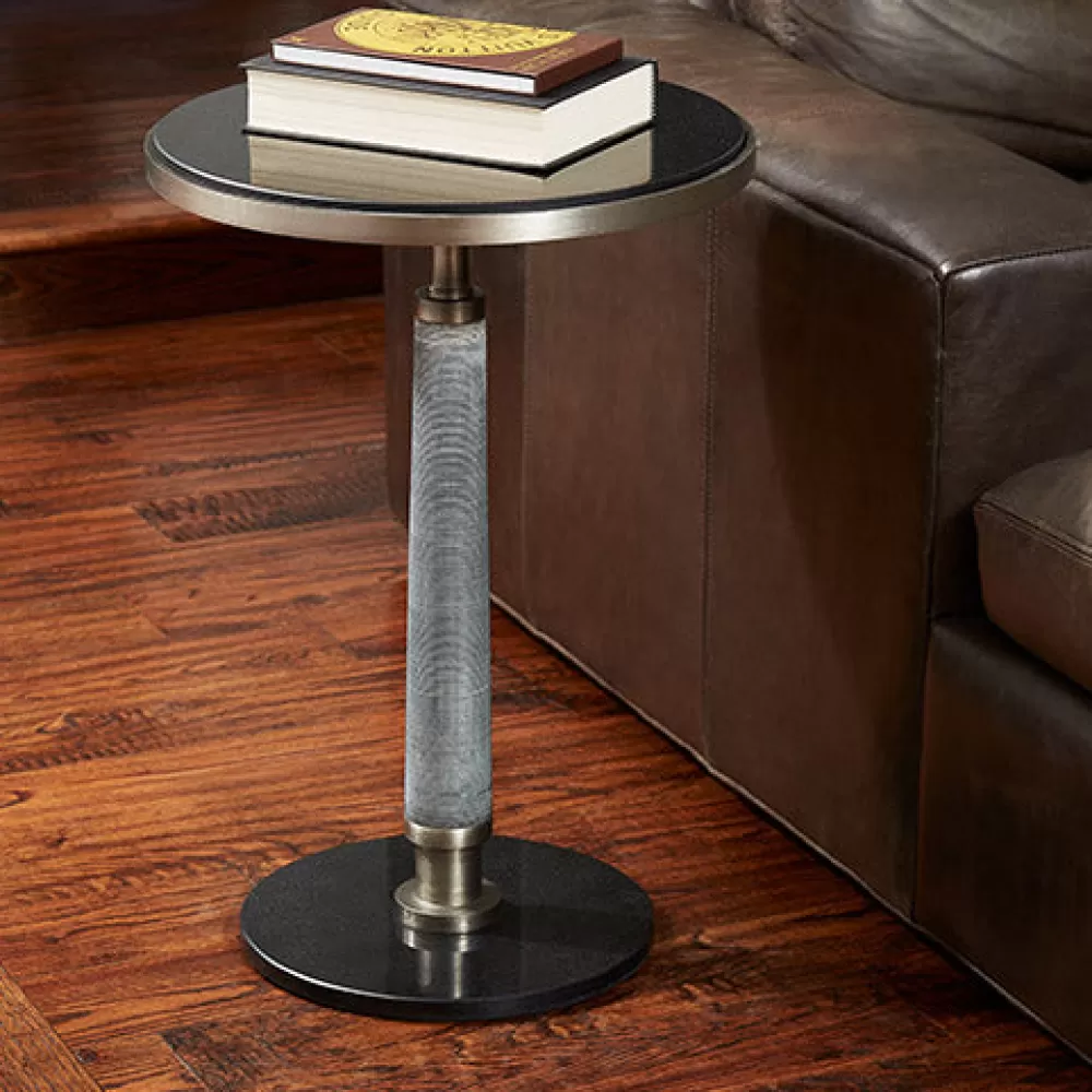 Online Hudson Accent Table Nickel Tables