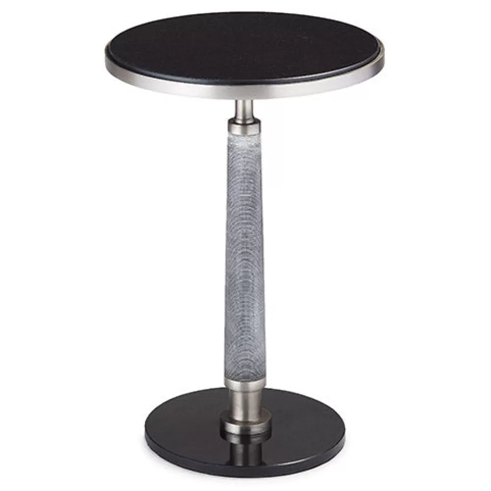 Online Hudson Accent Table Nickel Tables