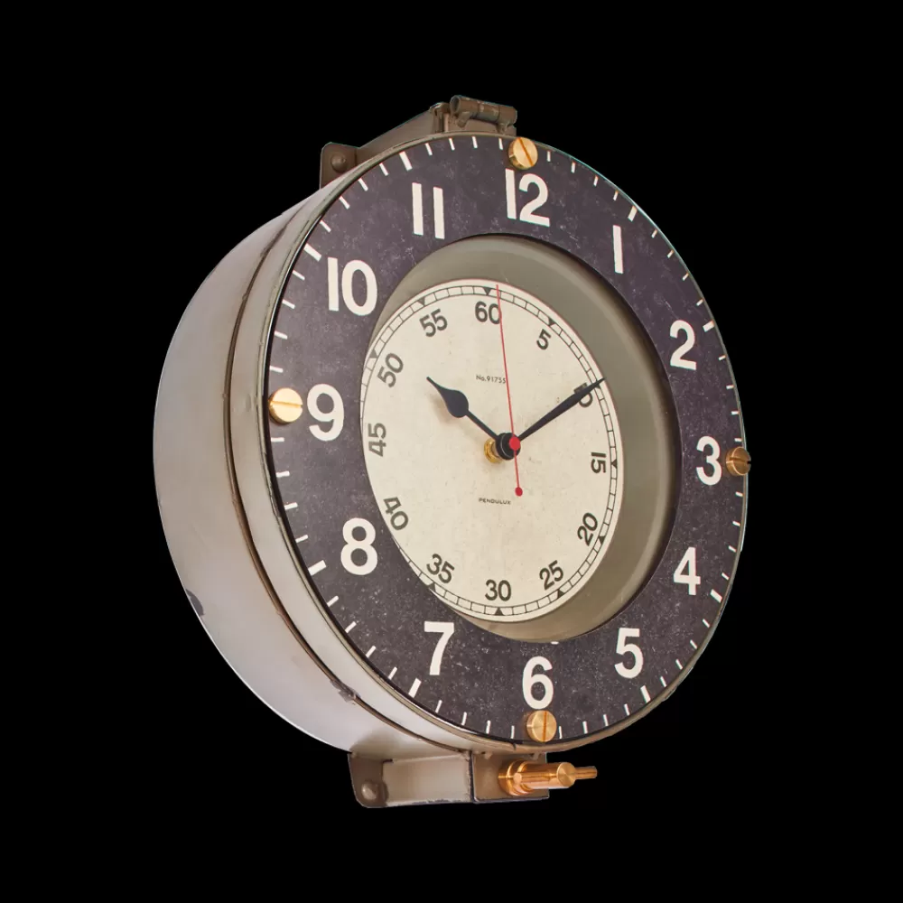 Store Marine Wall Clock Gray Wall Clocks