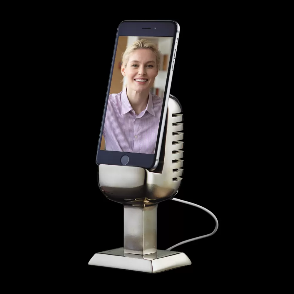 Discount Microphone Phone Stand Decor