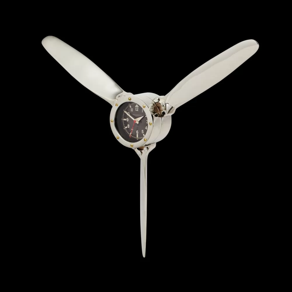 New Propeller Wall Clock Aluminum Wall Clocks