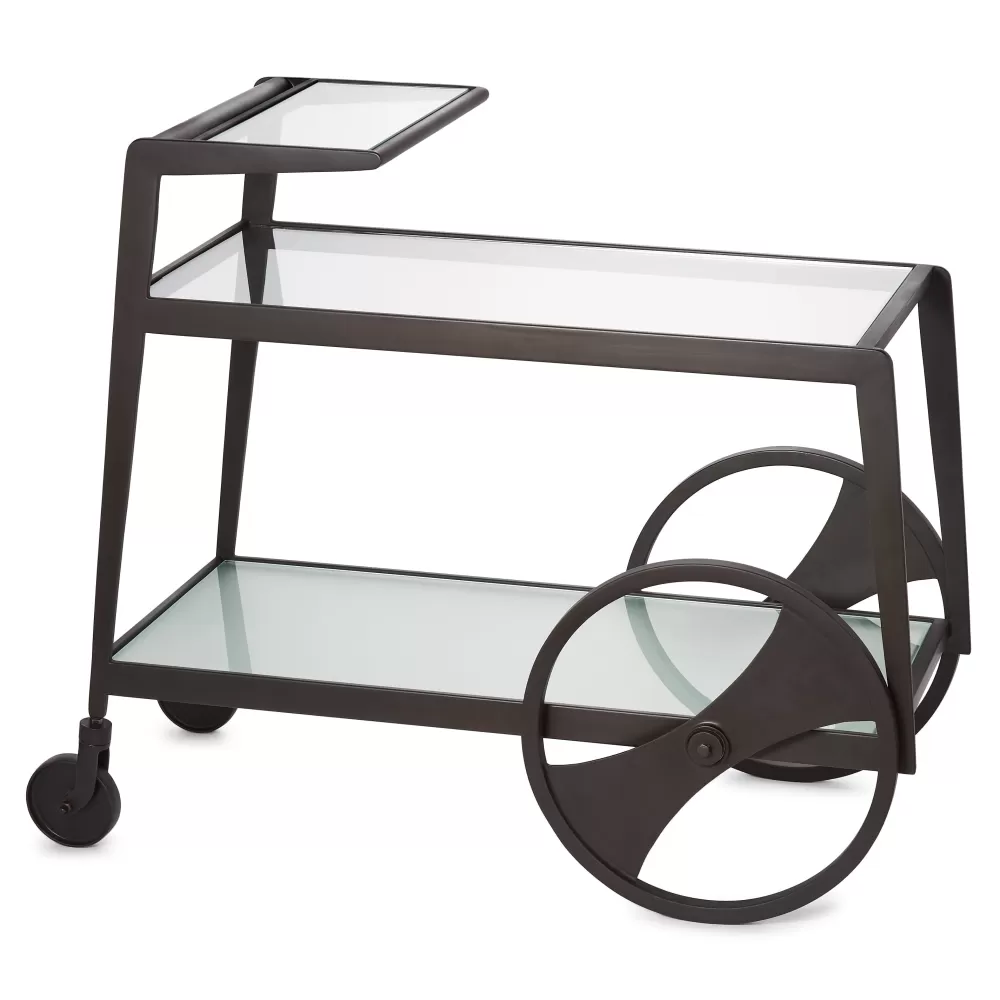 Best Riley Drinks Trolley Graphite Storage