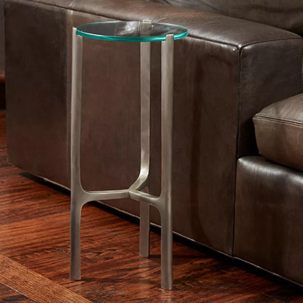 Online Spot Accent Table Nickel Tables