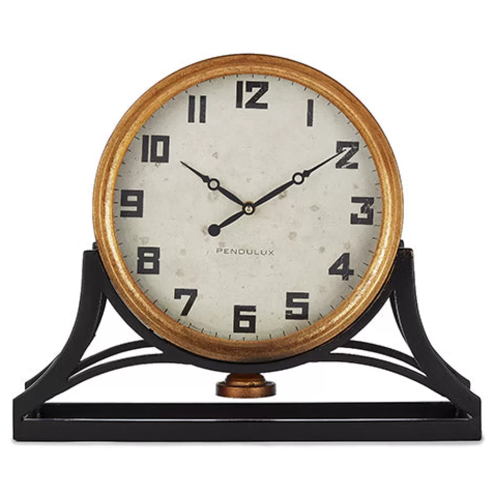 New St. Louis Station Clock Gold Table Clocks