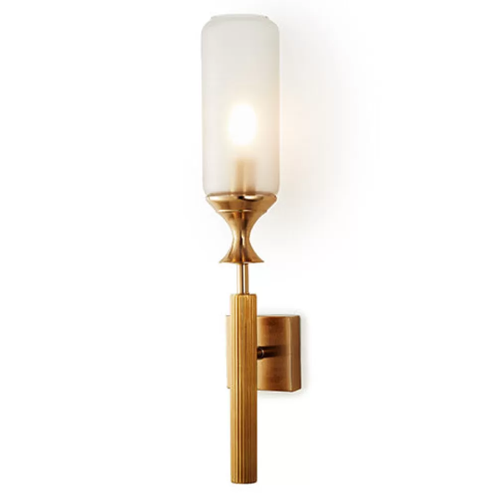 Fashion Torch Sconce Brass - Hardwired Wall Lamps